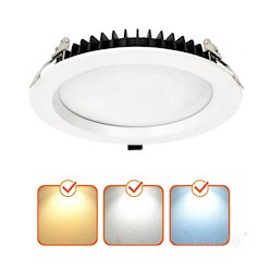 Panel LED okrągły IP44 podtynkowy NEXEYE 30W 3600lm 3CCT