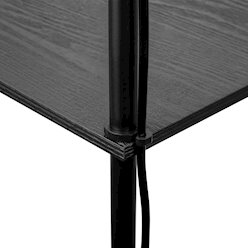 Lampa stojąca Square 1xE27 160cm czarna