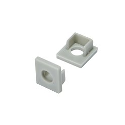 Profil LED GK Undo srebrny anodowany z kloszem mlecznym - 2m