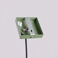Lampa wisząca pojedyncza tuba Pastelo 1xG9 szałwiowa