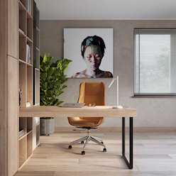 Lampa biurkowa Pastelo 1xG9 biała