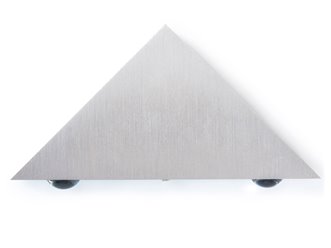 Kinkiet ścienny trójkąt Triangle 3x1W srebrny - 4500K