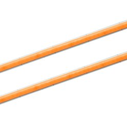 Taśma LED COB 12V pomarańczowa 10W 400 LED 5mm - 5m