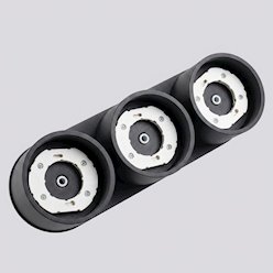 Lampa sufitowa potrójna tuba Modo 3xGx53 czarna