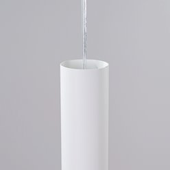 Lampa wisząca podwójna Lagos 2xGU10 okrągła biała