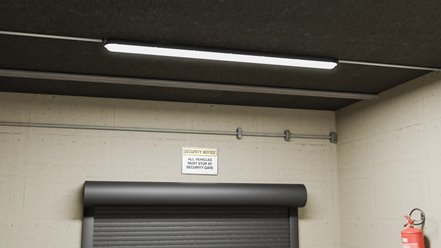 Lampa hermetyczna Dali 120cm LINKER 40W 6000lm 4000K czarna