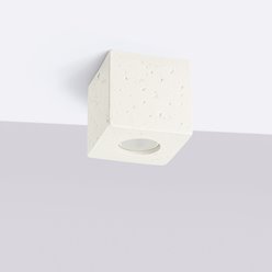 Oprawa natynkowa Quad beton 1xGU10 beżowy