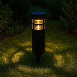 Mała latarnia solarna wbijana 40cm