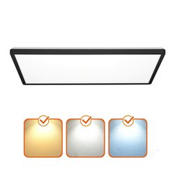 Panel LED 60x30 IP54 czarny natynkowy Slim 32W CCT