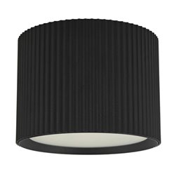 Lampa sufitowa GX53 Liora okrągła czarna