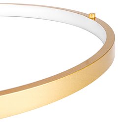 Lampa wiszące okręgi LED Rings 20-40-60 cm 77W złota