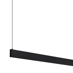 Lampa wisząca liniowa Linea 36W 120cm CRI90 CCT czarna