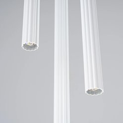 Lampa wisząca potrójna Arche okrągła 3xG9 biała