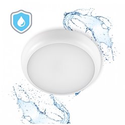 Plafon LED 24W MARI 24V IP65 czujnik mikrofalowy - biała dzienna