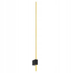 Kinkiet ścienny liniowy Costi 12W 120cm czarny-złoty