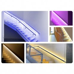 Sterownik LED Cyfrowy Schodowy Mono-RGB z czujnikami