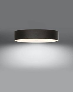 Lampa sufitowa SKALA okrągła 70 cm 6xE27 czarna