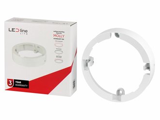 Ramka okrągła do montażu natynkowego Downlight MOLLY 12W