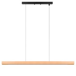 Lampa liniowa wisząca Fresto 24W drewniana 90cm 4000K