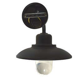 Kinkiet zewnętrzny Retro Bard czarny E27