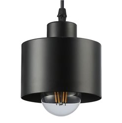 Lampa wisząca belka 2xE27 Elena czarna