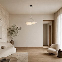Dekoracyjna lampa wisząca LED Ombra 22W 50cm CCT + pilot