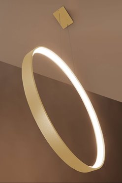 Lampa wisząca RIO 78 złota LED 3000K