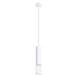 Lampa wisząca Tuba Lami 1xGU10 biała