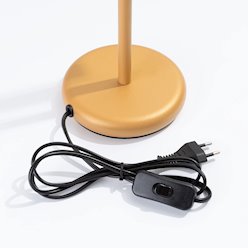 Lampa biurkowa Pastelo 1xG9 złota