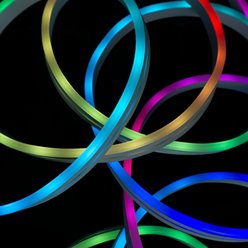 Neon LED Digital RGB USB 5V 5 metrów Bluetooth z pilotem