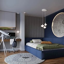 Lampa wisząca nowoczesna kula Hyperion 1xG9 biała