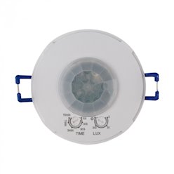 Czujnik ruchu PIR 230V podtynkowy 1200W - 3 kolory