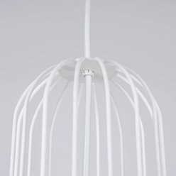 Lampa wisząca potrójna Brina okrągła 3xG9 biała