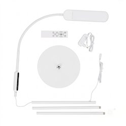 Lampa podłogowa LED Teilo 150cm 10W 3CCT z pilotem biała