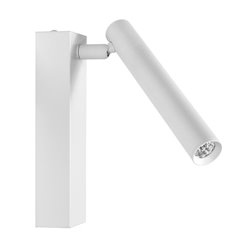 Reflektor ścienny Slim Tube COB 6W CCT biały