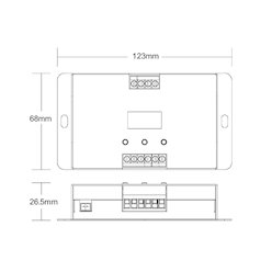 Sterownik schodowy LED Cyfrowy SPI ES24 z czujnikami PIR
