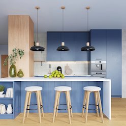 Lampa wisząca z okrągłym kloszem Fano 1xE27 czarna