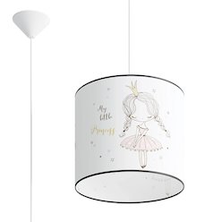 Lampa wisząca dziecięca Princess 30 1xE27 wielokolorowa