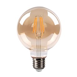 Żarówka LED line E27 FILAMENT 220-240V 4W 160lm 2000K G200 SPHERA szkło dymione złote