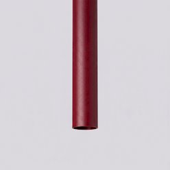 Lampa wisząca potrójna tuba  Pastelo 3P 3xG9 okrągła burgundowa