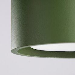 Lampa sufitowa tuba Modo 1xGx53 zielona oliwkowa