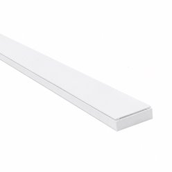 Szyna magnetyczna Slim Light Biała z zaślepkami 2m