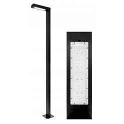 Latarnia ogrodowa LED 50W Posti 350cm 7000lm 90° 4000K czarna