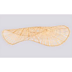 Lampa wisząca 1xE27 Boho z odkrytą żarówką 45cm