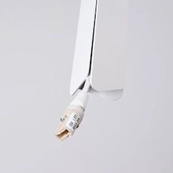 Lampa wisząca potrójna Prysm okrągła 3xG9 biała