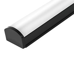 Kinkiet ścienny liniowy LED Lira 8W 60cm czarny 4000K