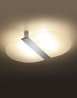 Lampa sufitowa elipsa SALIA 4xG9 mleczne szkło