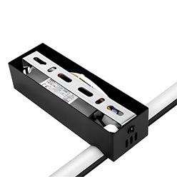 Kinkiet ścienny liniowy LED Lira 8W 60cm czarny 4000K