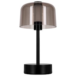 Lampa stołowa LED 2w1 3CCT z akumulatorem USB czarna