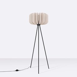 Lampa podłogowa filcowa Mula 45cm 1xE27 beżowa